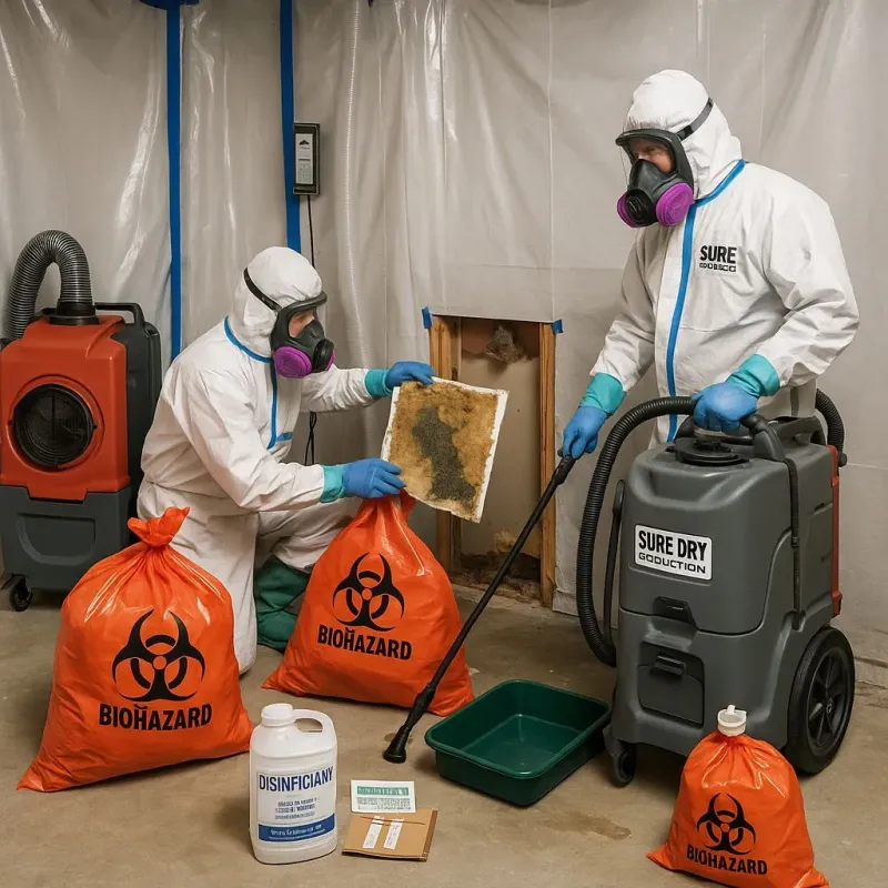 Contaminated Water Handling Protocols process in Webster, MA