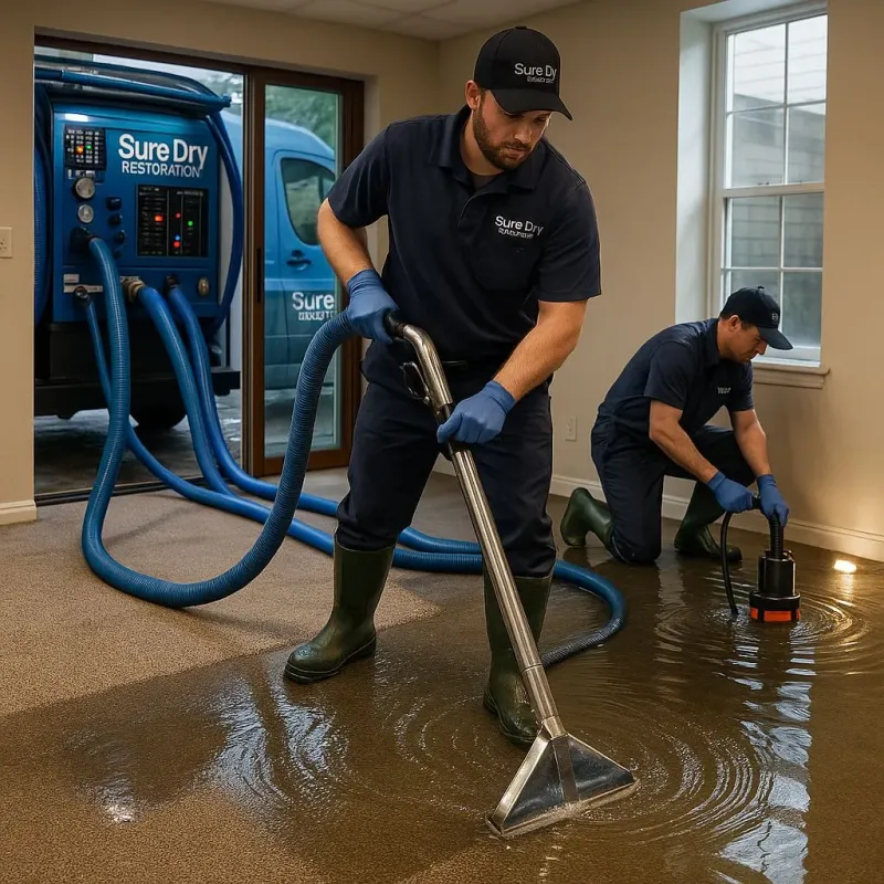 Water Extraction and Removal process in Webster, MA